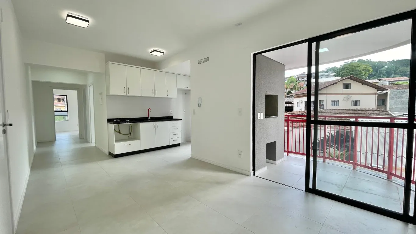 Apartamento Novo com 2 Dormitórios (1 Suíte) e Sacada com Churrasqueira - Bairro Velha - foto 1