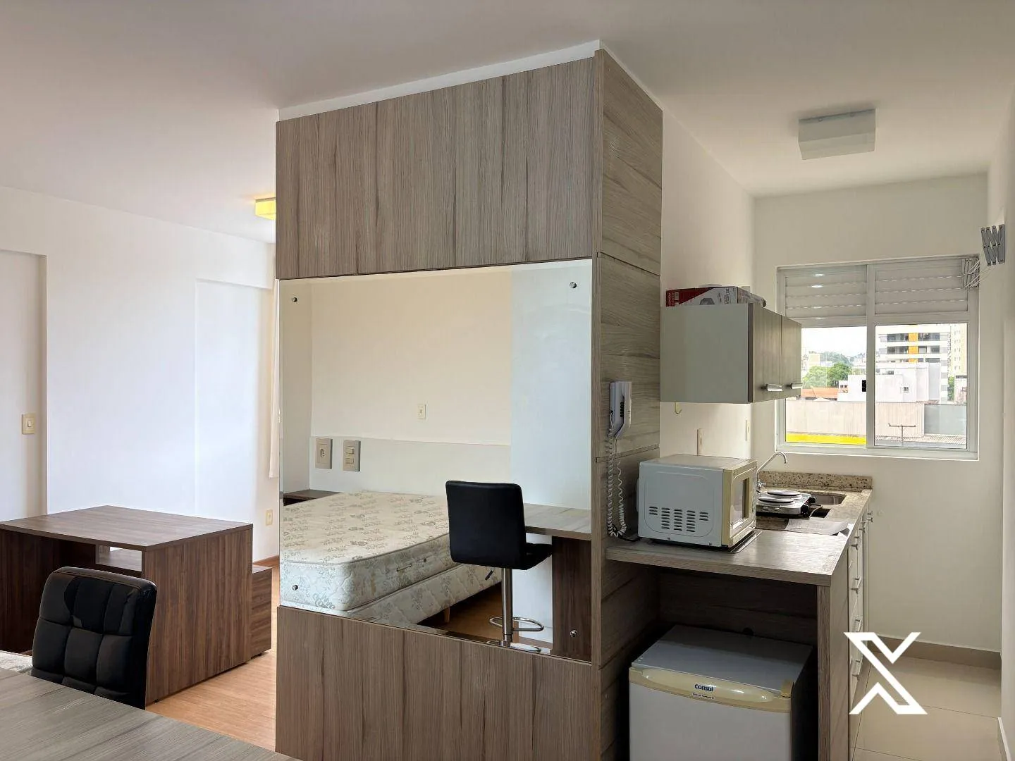Loft mobiliado para alugar, 26 m - Centro - Blumenau/SC - foto 1