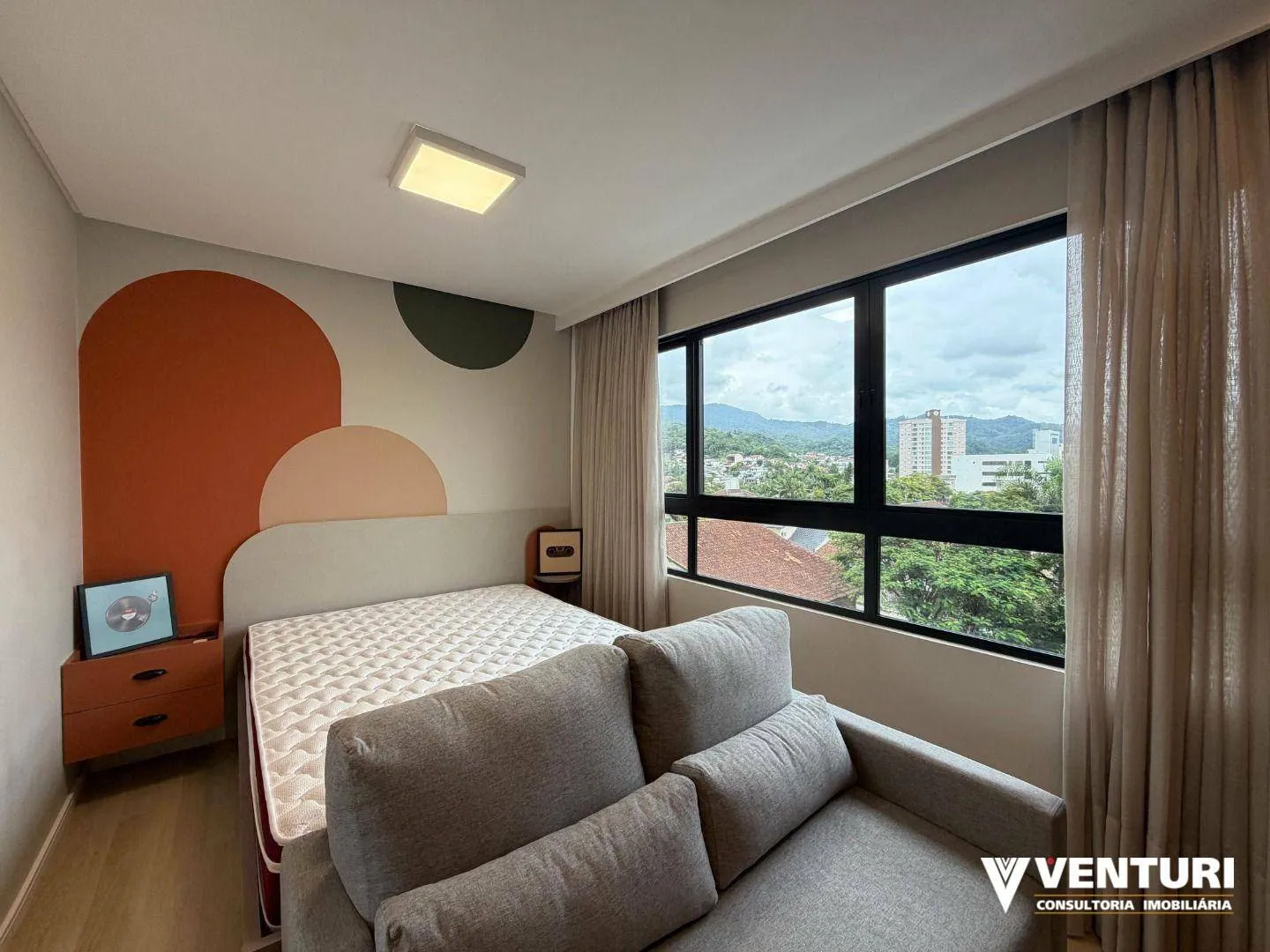 Apartamento com 1 dormitório para alugar, 21 m por R$ 2.903,60/mês - Velha - Blumenau/SC — foto 3