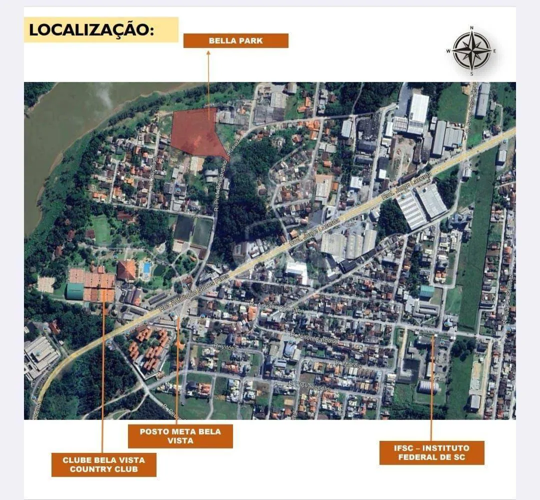 Terreno à venda, 258 m por R$ 223.000,00 - Bela Vista - Gaspar/SC — foto 7