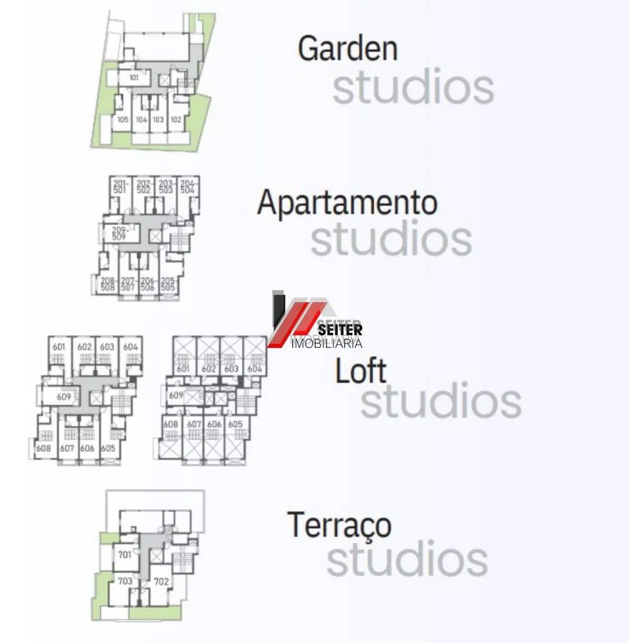 Studio à venda no Smart 1 Trindade Florianópolis. — foto 5