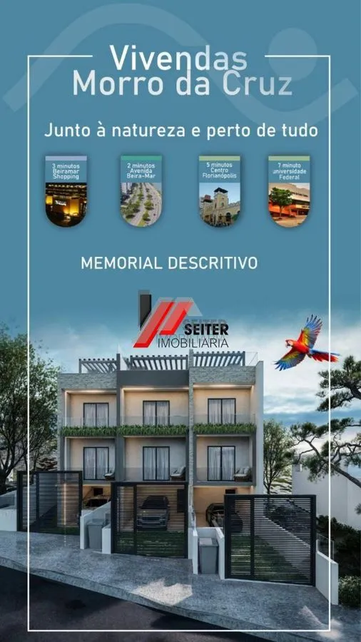 Casa de 2 suites a venda Morro da Cruz Avenida do Antao Florianopolis - foto 1