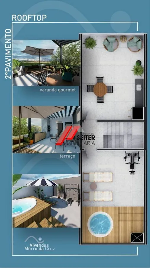 Casa de 2 suites a venda Morro da Cruz Avenida do Antao Florianopolis — foto 6