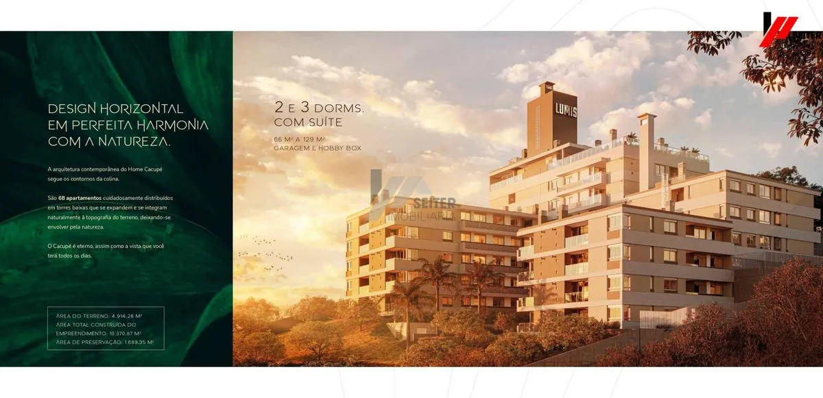 Apartamento de 2 dormitórios a venda no bairro Cacupé — foto 3