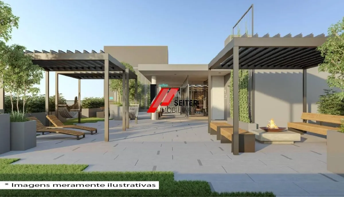 Apartamento tipo Studio a venda próximo da UFSC com mais de 43m2 de área privativa - foto 1