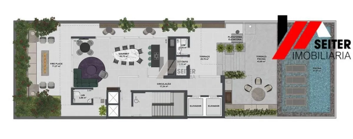 Apartamento a venda de 2 domitorios com suite no centro de Florianopolis — foto 6