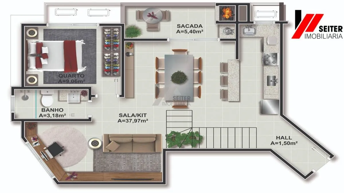 Duplex a venda Itacorubi Florianópolis — foto 6