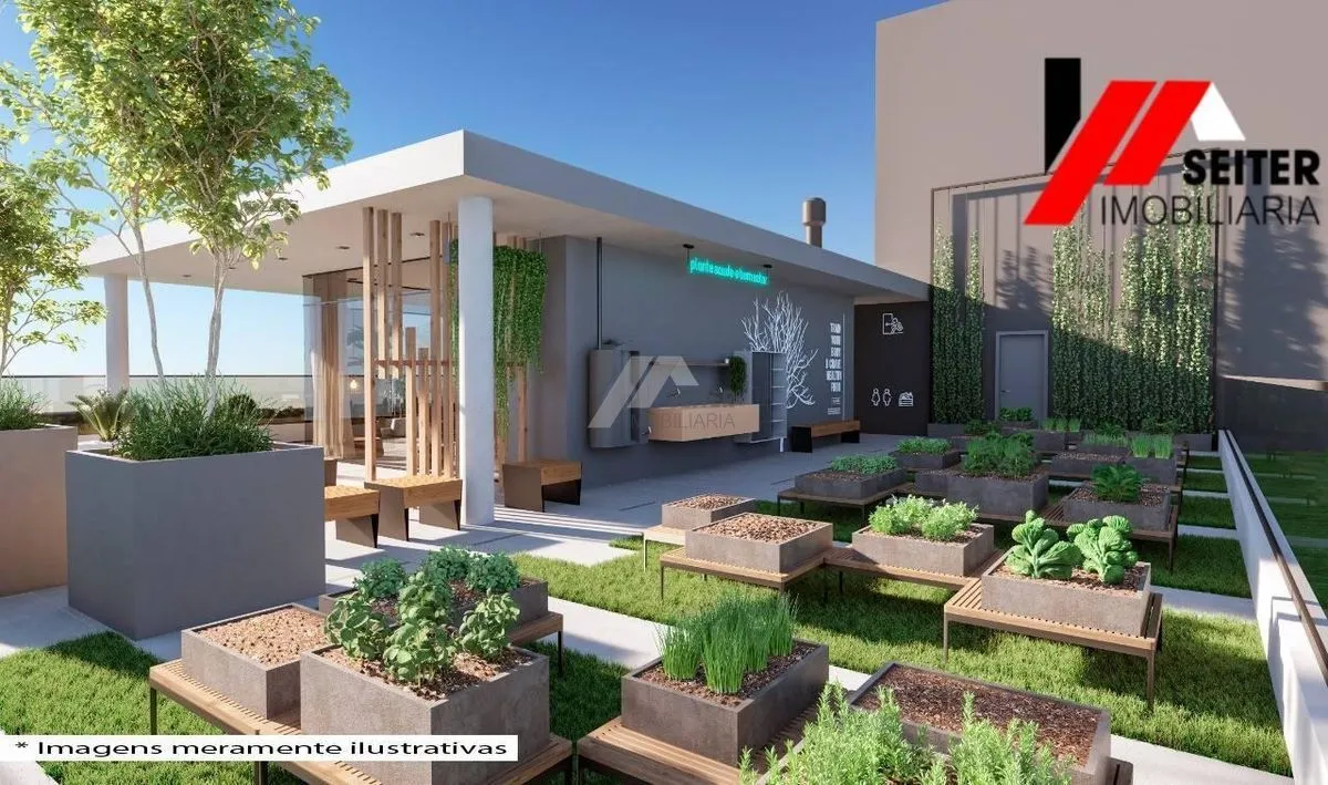 Apartamento tipo studio a venda com 35,61 M2 de area privativa perto do campus da UFSC - foto 1