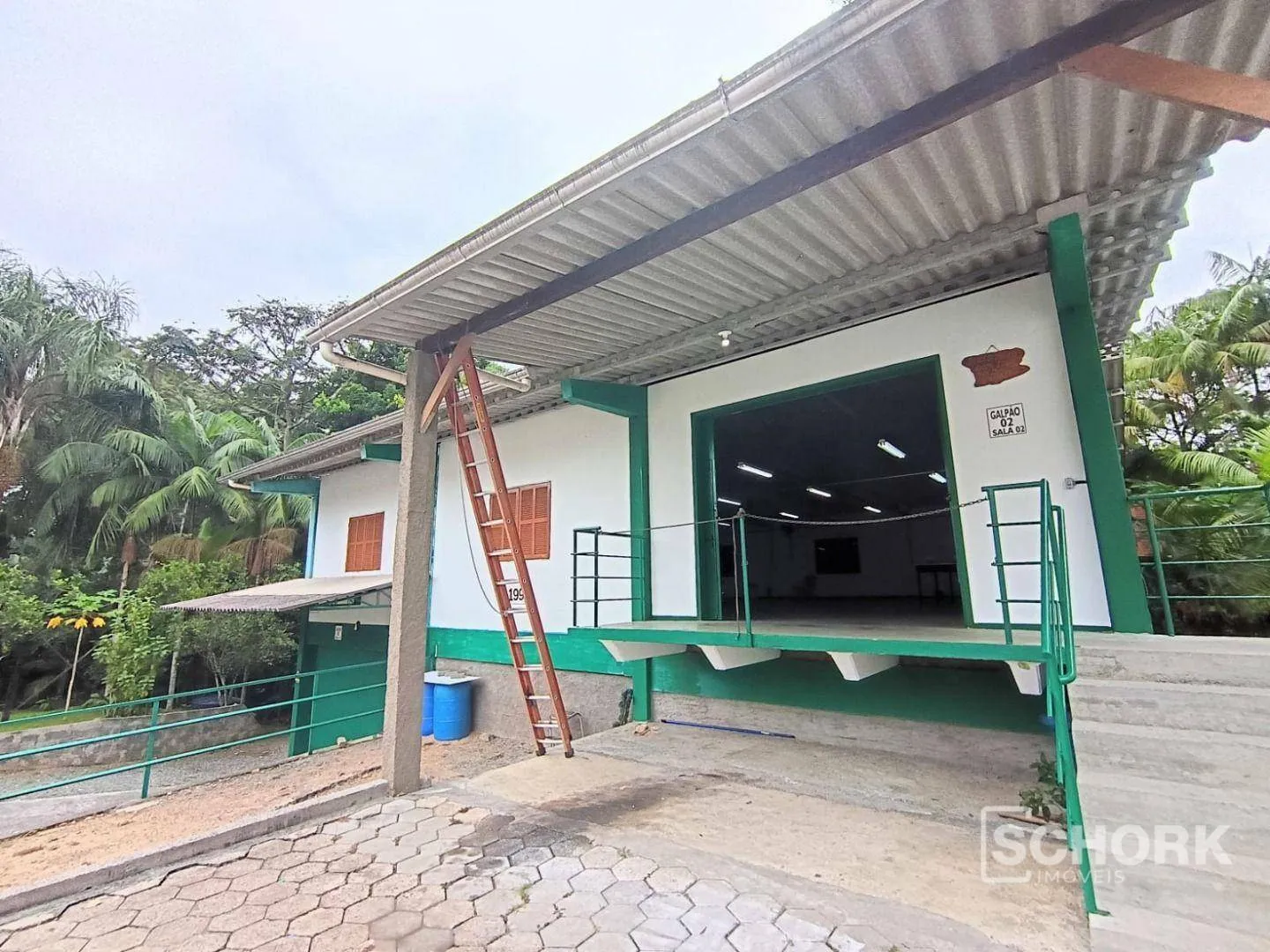 Galpão para alugar, 225 m por R$ 6.185,13/mês - Salto Weissbach - Blumenau/SC — foto 2