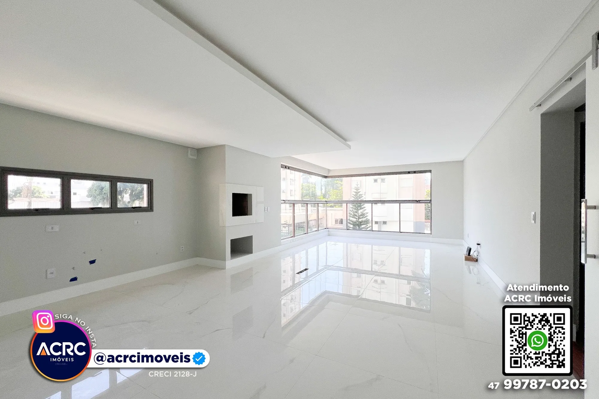 ACRC Imóveis - AP10180 - Apartamento com terraço a Venda no Bairro Victor Konder em Blumenau - foto 1