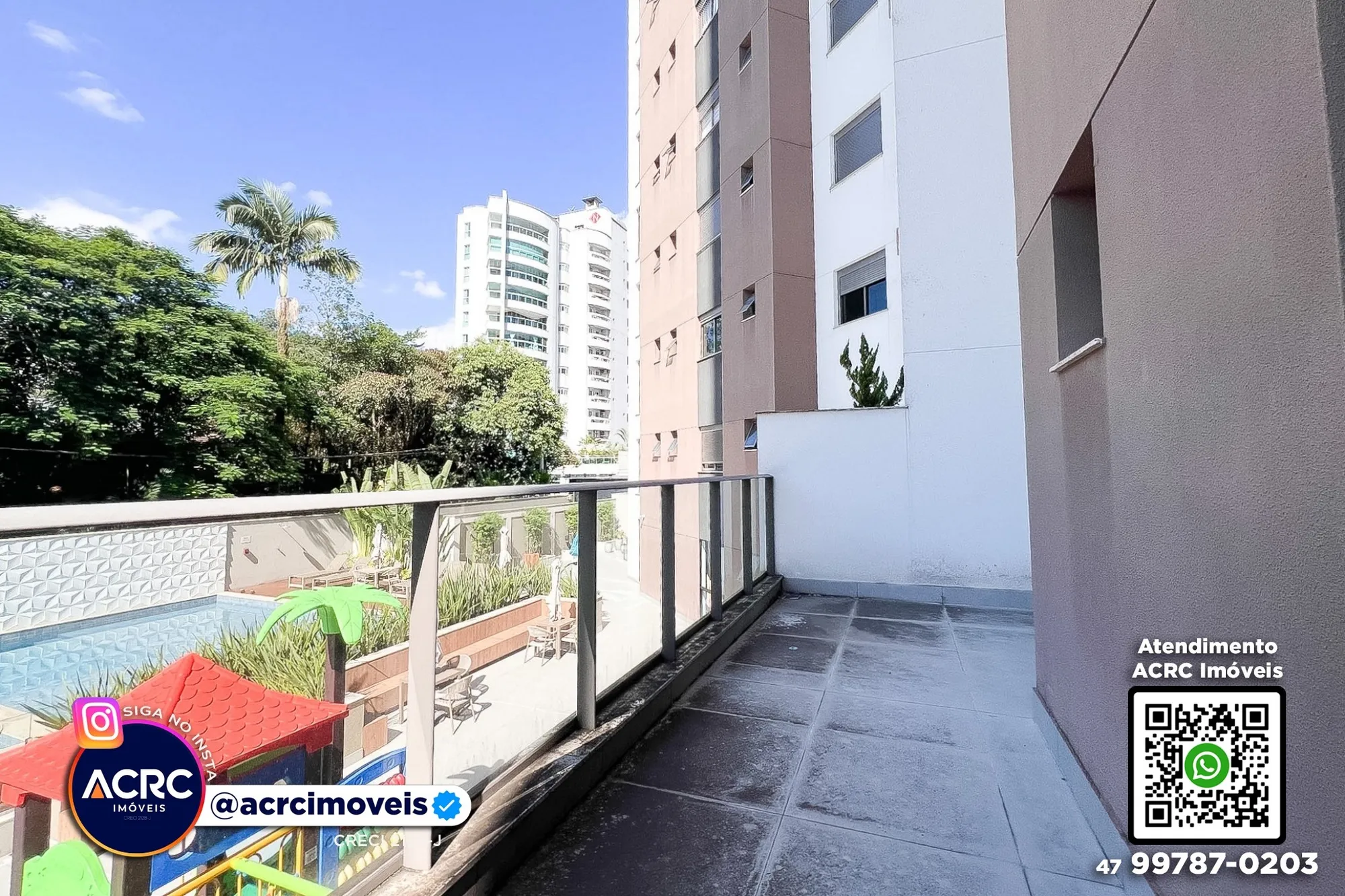 ACRC Imóveis - AP10180 - Apartamento com terraço a Venda no Bairro Victor Konder em Blumenau — foto 7