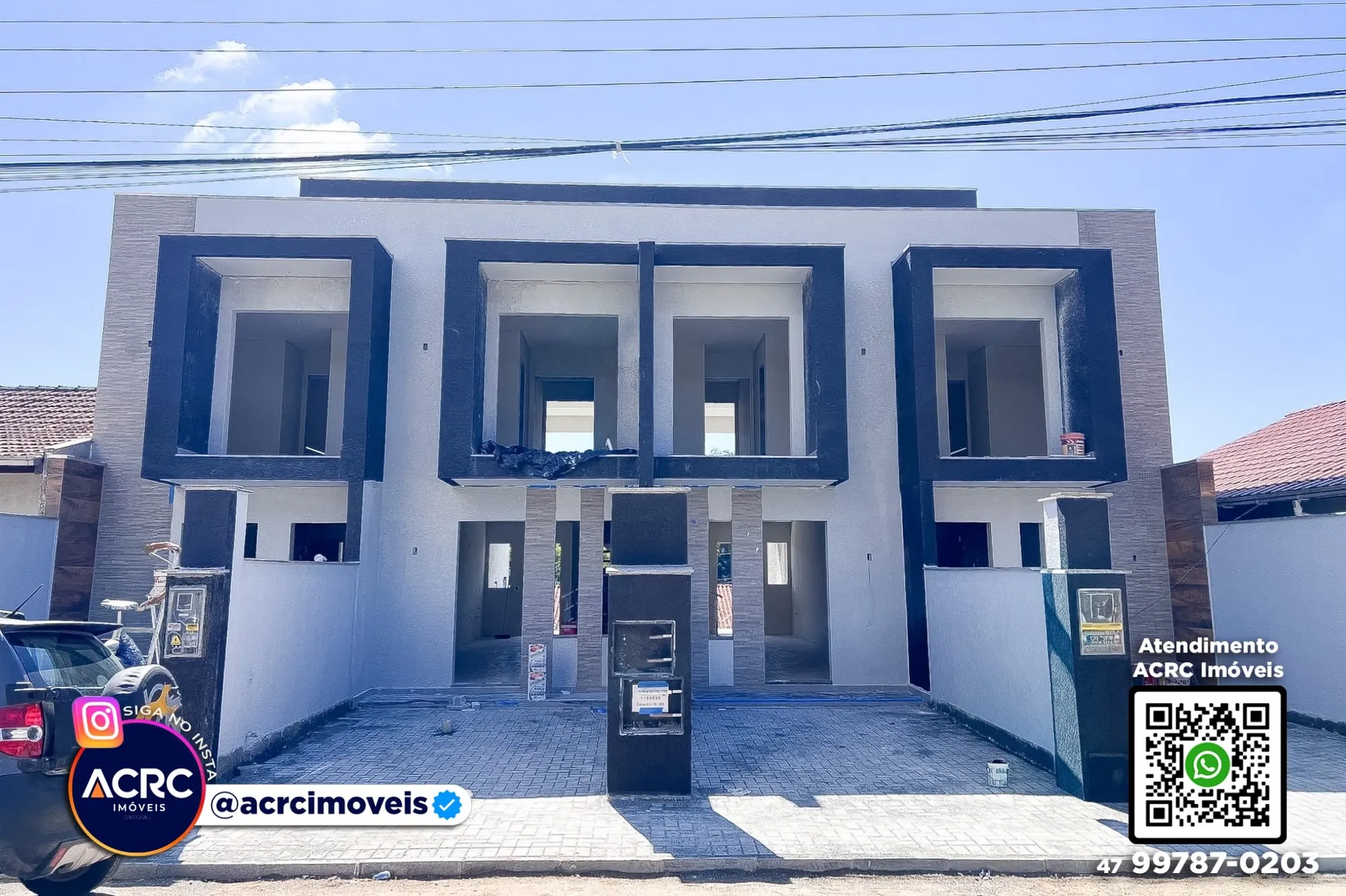 ACRC Imóveis - CA03736 - Sobrado em construção a Venda no Bairro Velha em Blumenau — foto 3