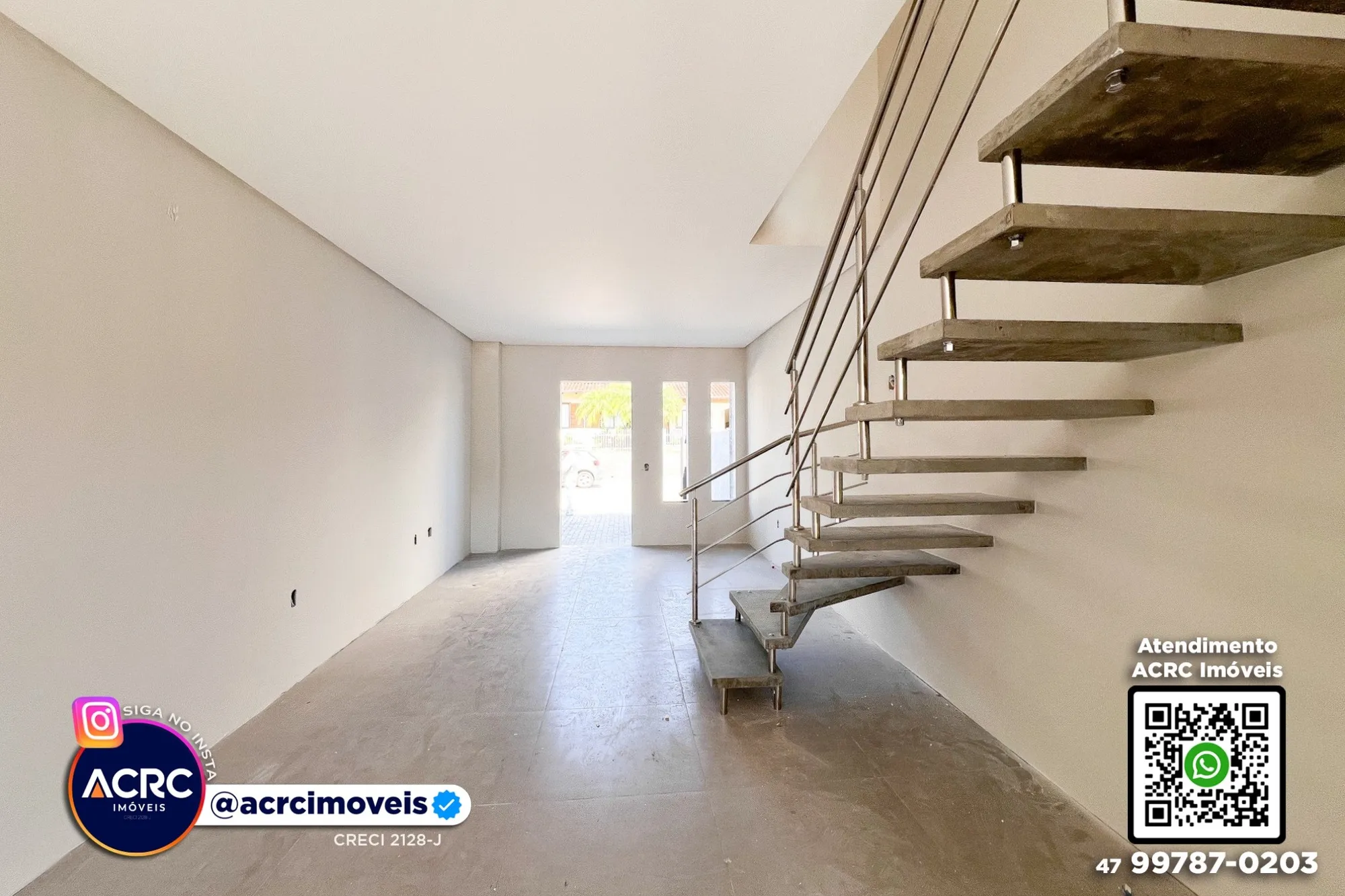 ACRC Imóveis - CA03736 - Sobrado em construção a Venda no Bairro Velha em Blumenau — foto 5