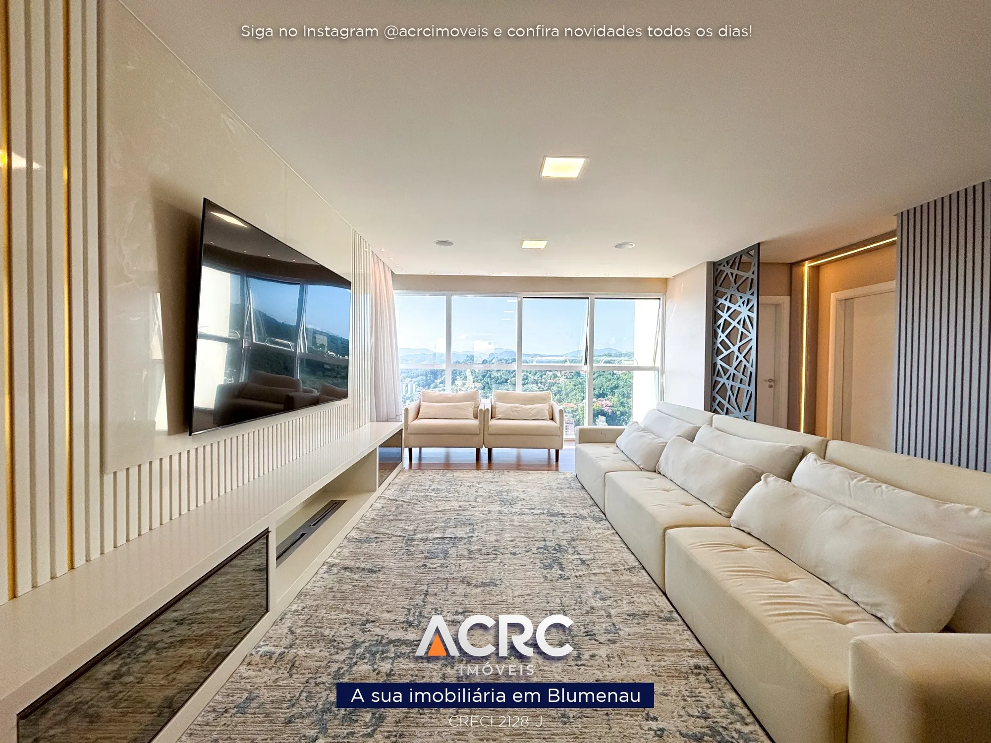 ACRC Imóveis - AP10176 - Apartamento alto padrão no Bairro Victor Konder em Blumenau — foto 4