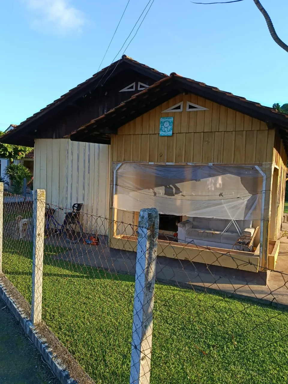 Casa mista localizada no bairro Testo Rega, na cidade de Pomerode. — foto 5