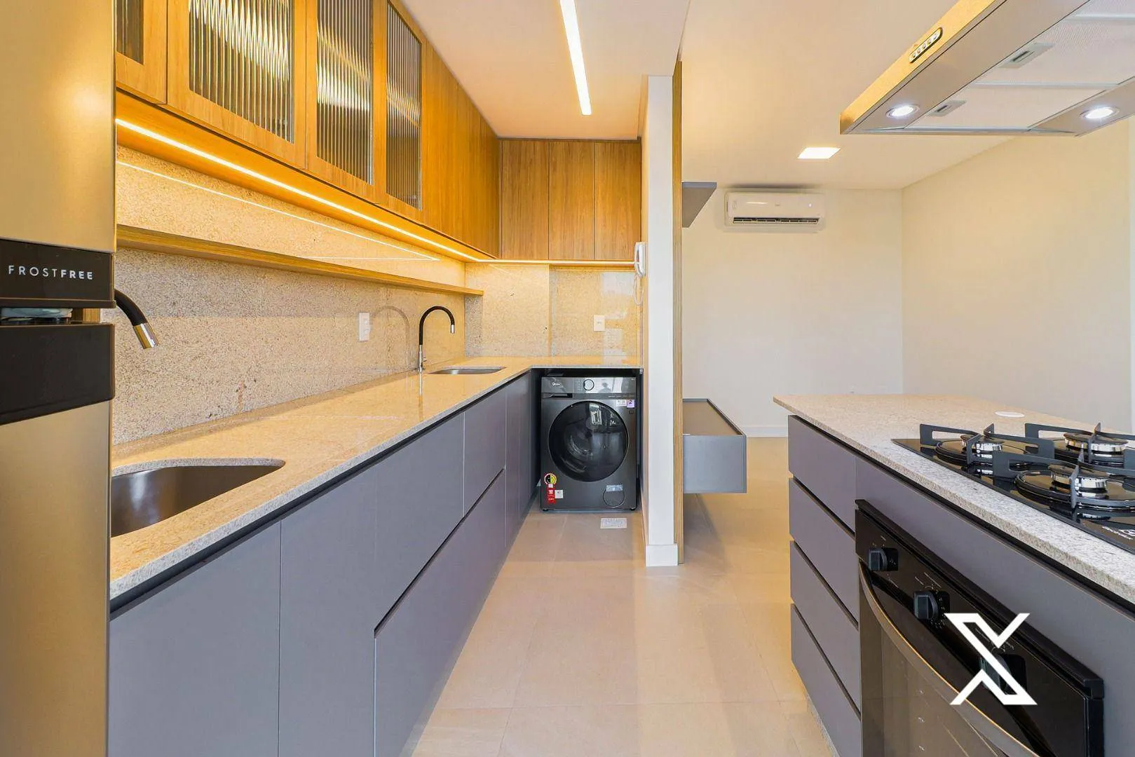 Apto Novo Semimobiliado com 2 dorm (1 suíte) para alugar, 61 m - Velha - Blumenau/SC — foto 4