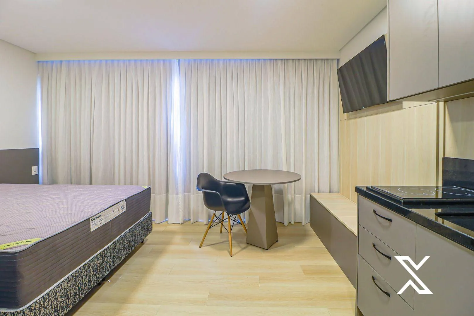 Loft Novo Mobiliado com 1 dorm para alugar, 21 m - Velha - Blumenau - SC — foto 3