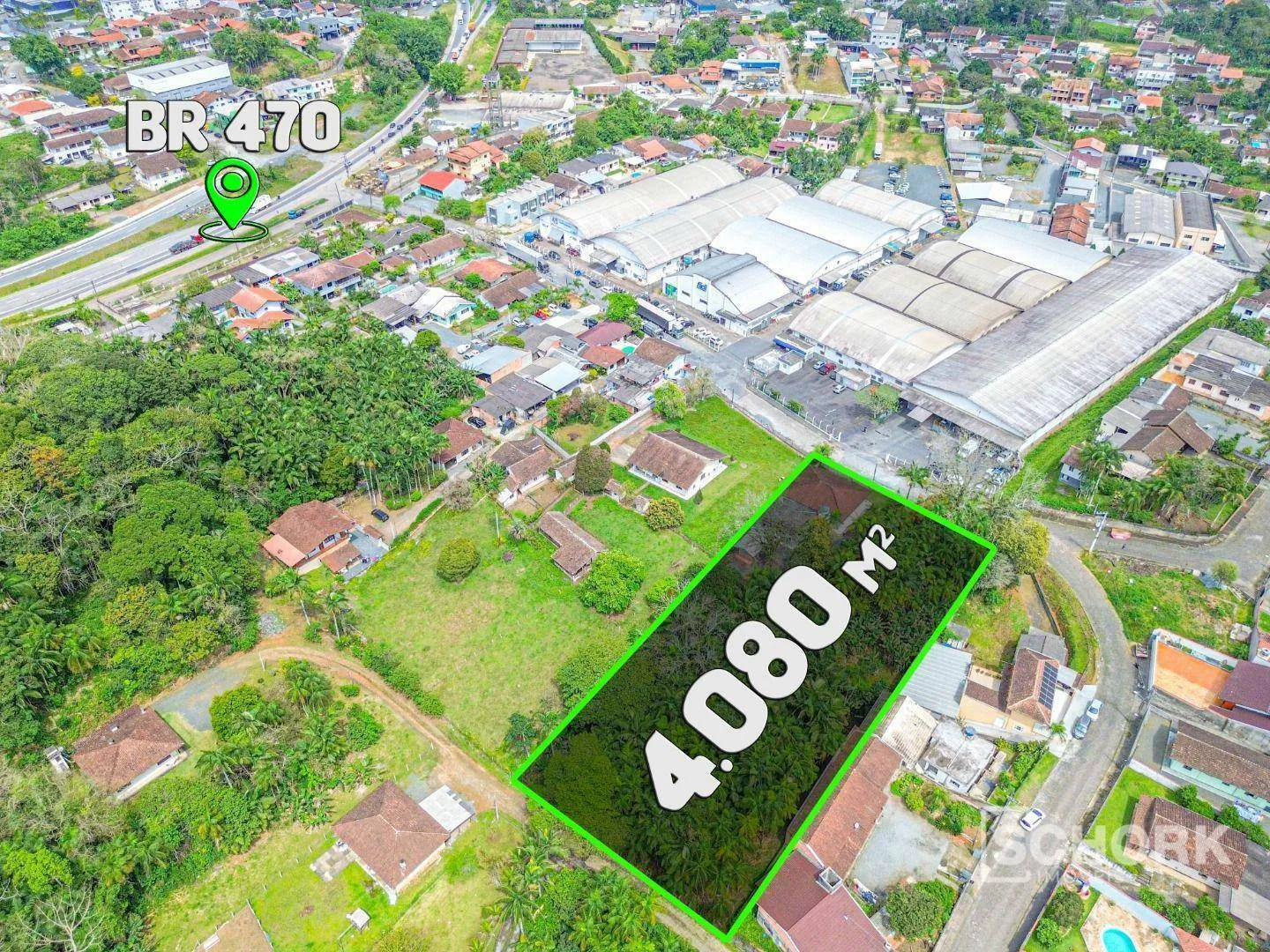 Terreno à venda, 4080 m por R$ 1.600.000,00 - Salto do Norte - Blumenau/SC - foto 1
