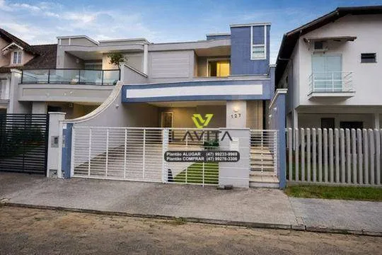 Casa com 3 dormitórios para alugar, 140 m por R$ 4.235/mês - Velha - Blumenau/SC - foto 1