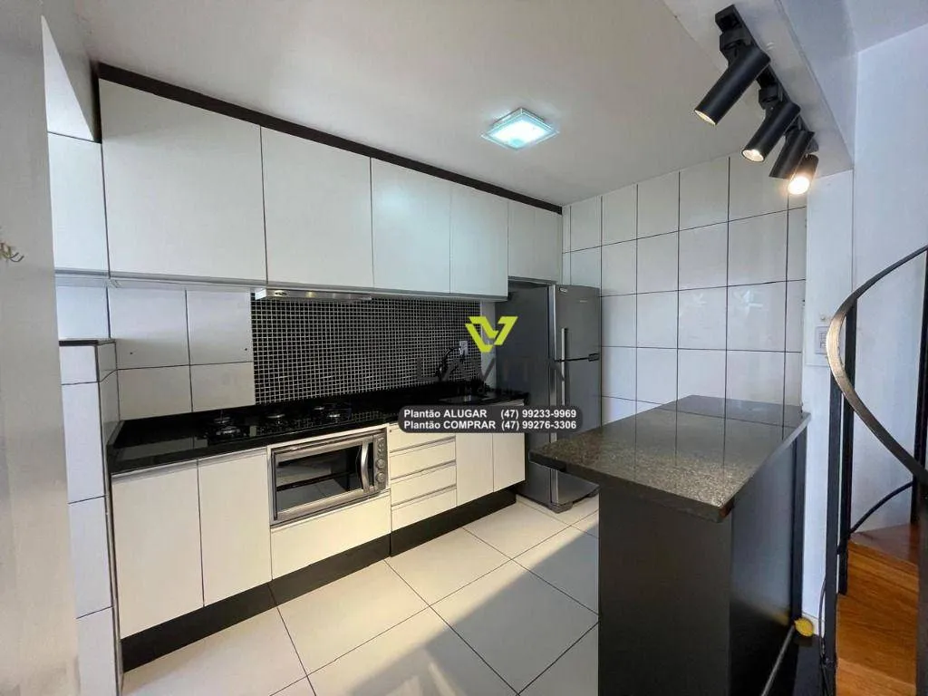 Apartamento com 2 dormitórios para alugar, 66 m por R$ 4.280,00/mês - Ponta Aguda - Blumenau/SC - foto 1