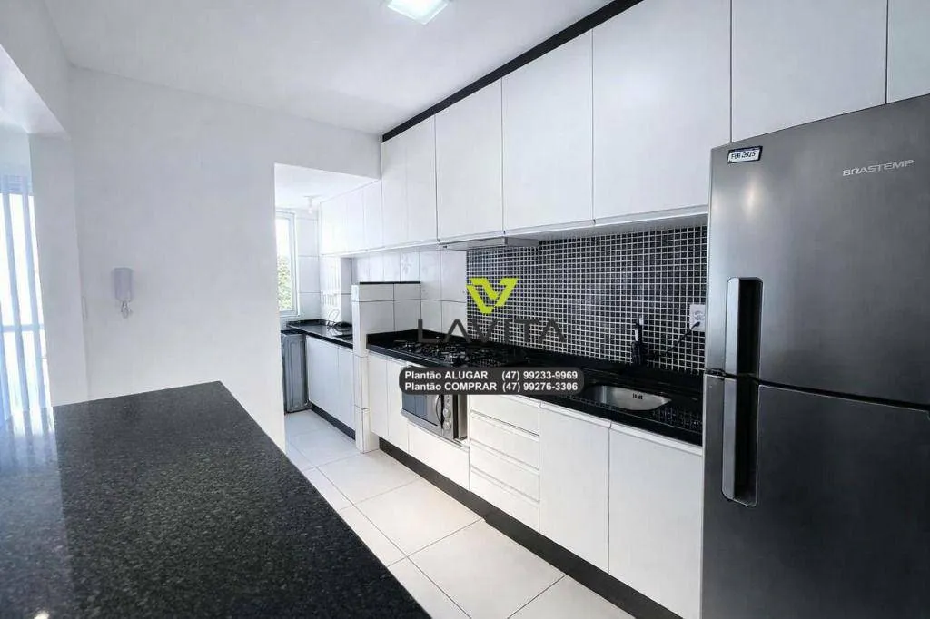 Apartamento com 2 dormitórios para alugar, 66 m por R$ 4.280,00/mês - Ponta Aguda - Blumenau/SC — foto 2