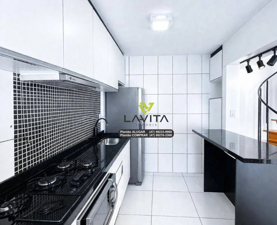 Apartamento com 2 dormitórios para alugar, 66 m por R$ 4.280,00/mês - Ponta Aguda - Blumenau/SC — foto 3