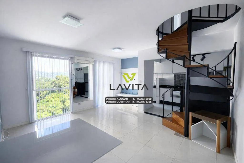 Apartamento com 2 dormitórios para alugar, 66 m por R$ 4.280,00/mês - Ponta Aguda - Blumenau/SC — foto 6