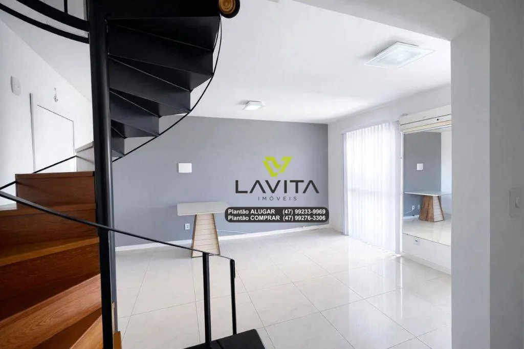 Apartamento com 2 dormitórios para alugar, 66 m por R$ 4.280,00/mês - Ponta Aguda - Blumenau/SC — foto 7