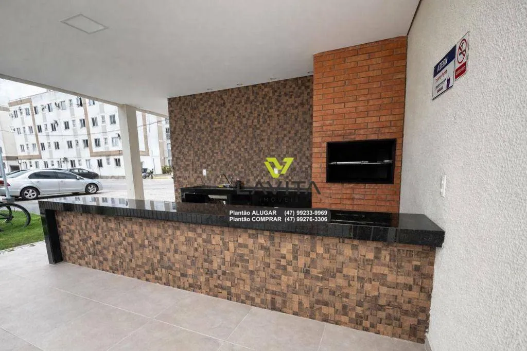 Apartamento semi mobiliado com 02 dormitórios para alugar no Residencial Bendorf, Bairro Itoupava Central, Blumenau-SC, próximo ao mercado TOP — foto 3