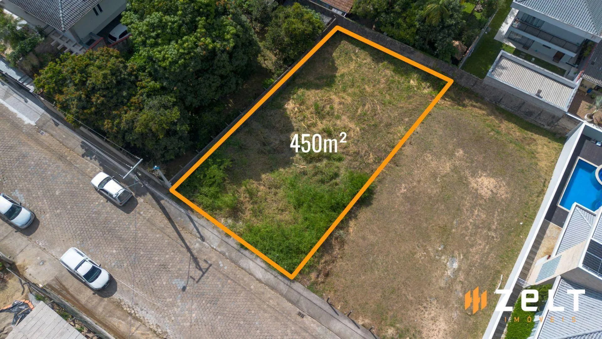 Terreno Plano com 450m2 para Construir, À Venda no Bairro Garcia, Blumenau — foto 4