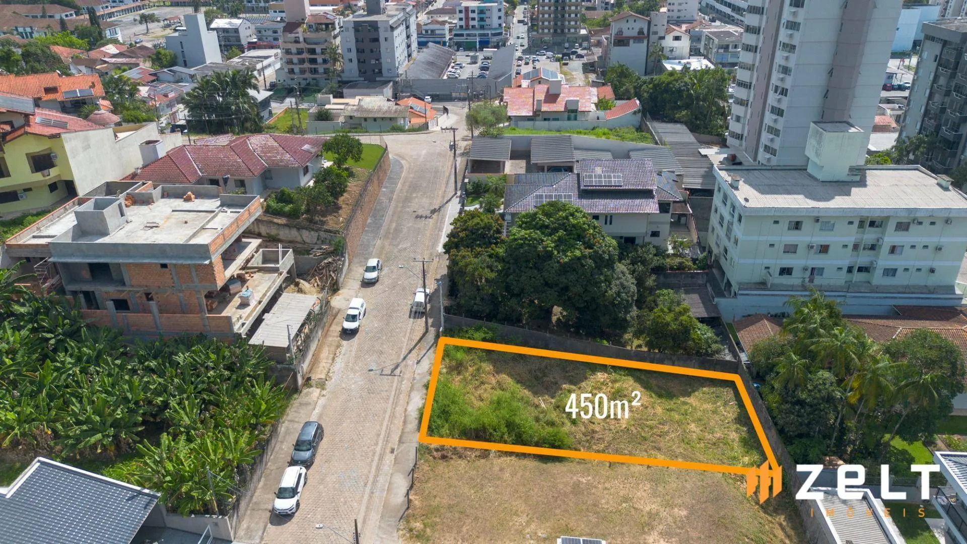 Terreno Plano com 450m2 para Construir, À Venda no Bairro Garcia, Blumenau — foto 6
