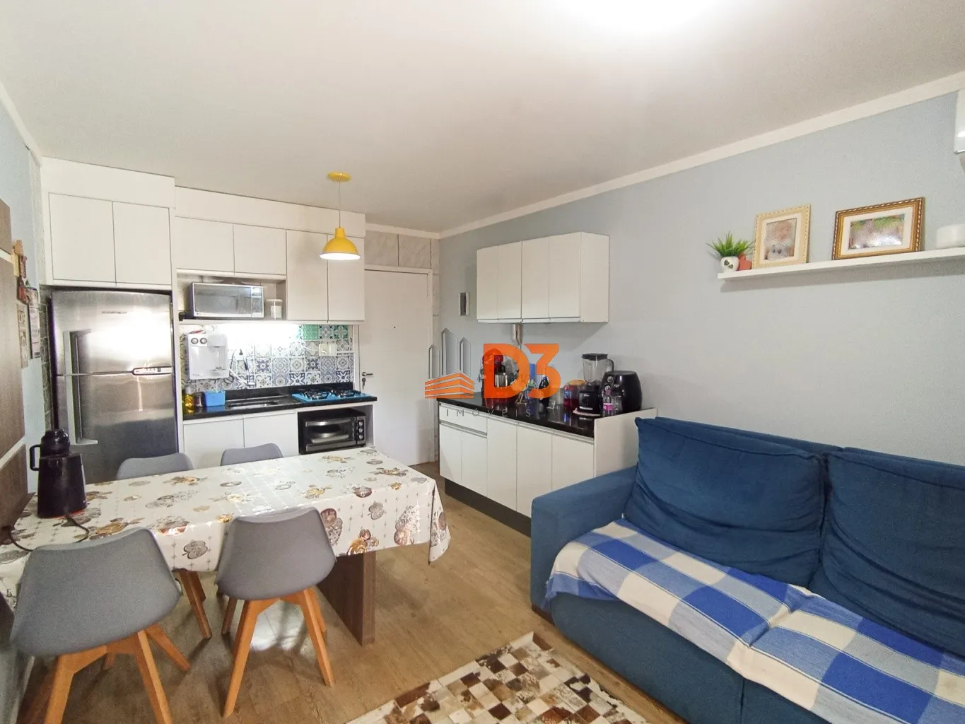 Apartamento Mobiliado para alugar - bairro Ribeirão Fresco — foto 2