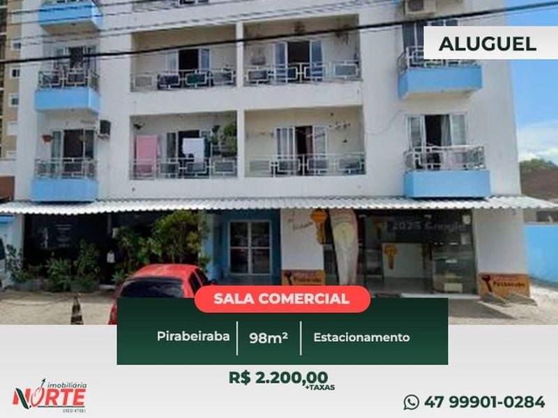Loja para alugar, 98m² no Pirabeiraba, Joinville - foto 1