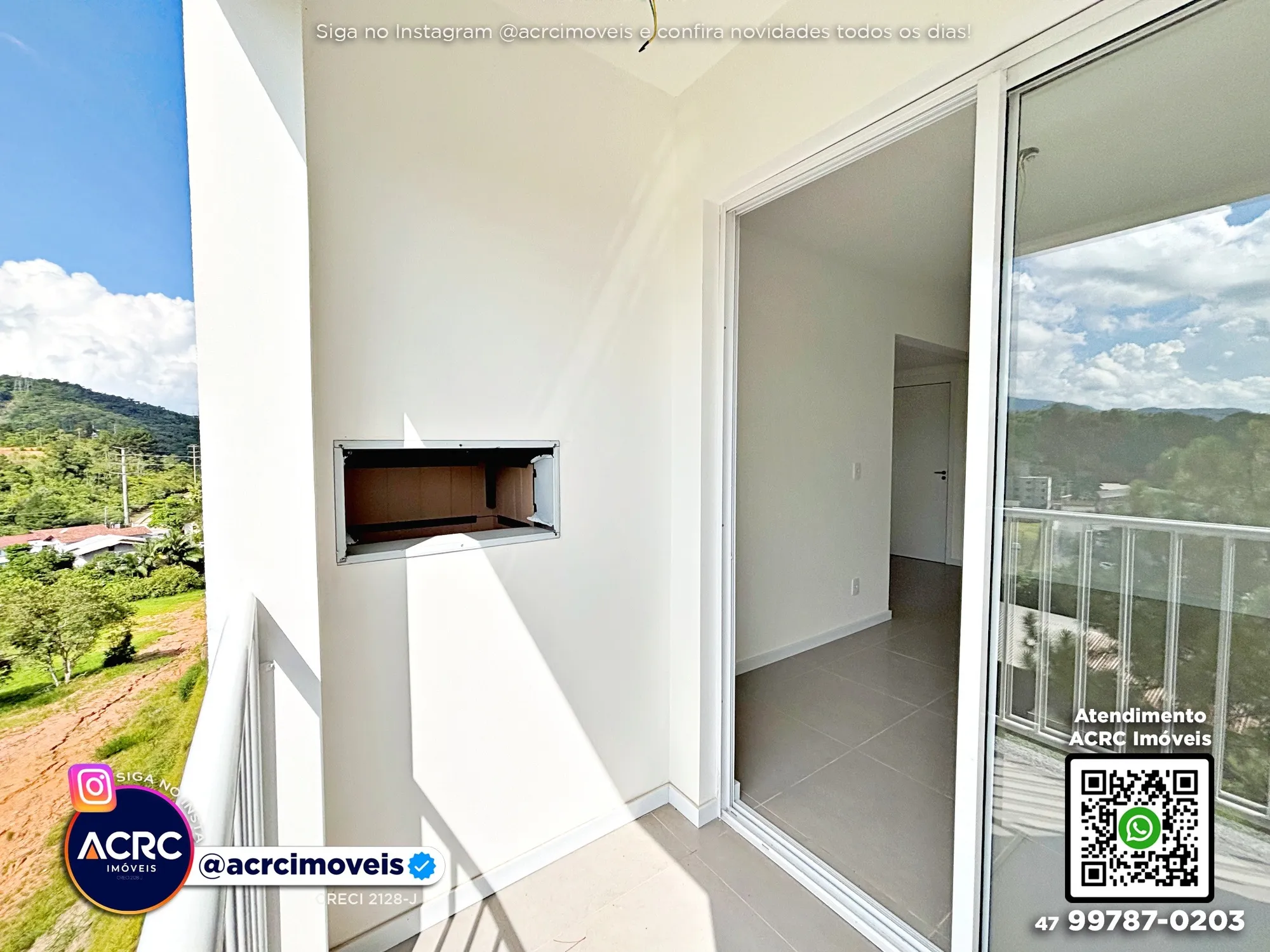 ACRC Imóveis - AP10188 - Apartamento para Locação no Bairro Fortaleza Alta em Blumenau — foto 5