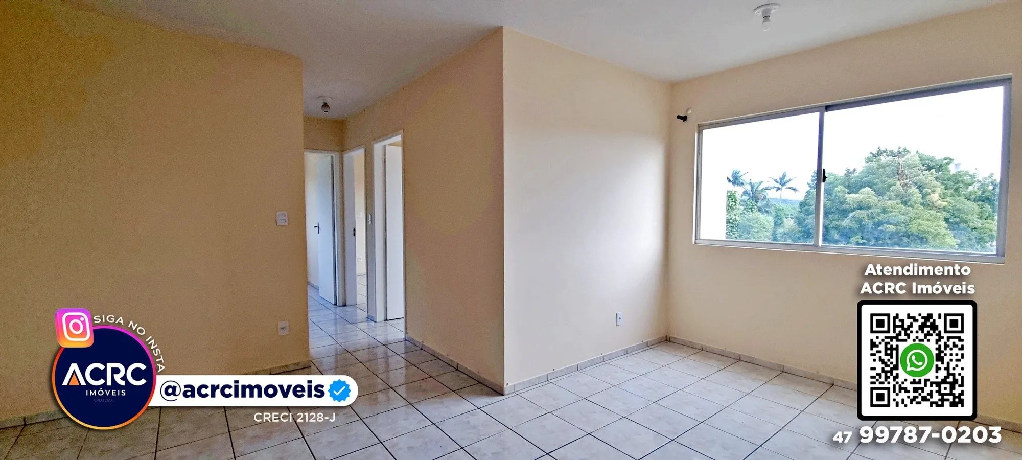 ACRC Imóveis - AP10186 - Apartamento para Locação no Bairro Salto Weissbach em Blumenau — foto 2
