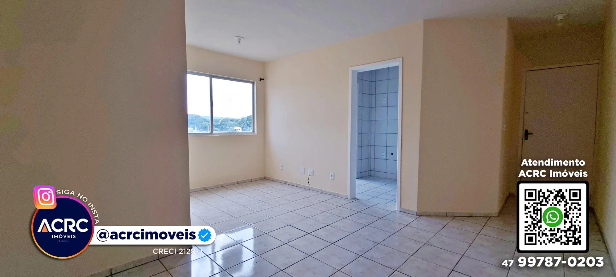 ACRC Imóveis - AP10186 - Apartamento para Locação no Bairro Salto Weissbach em Blumenau — foto 3