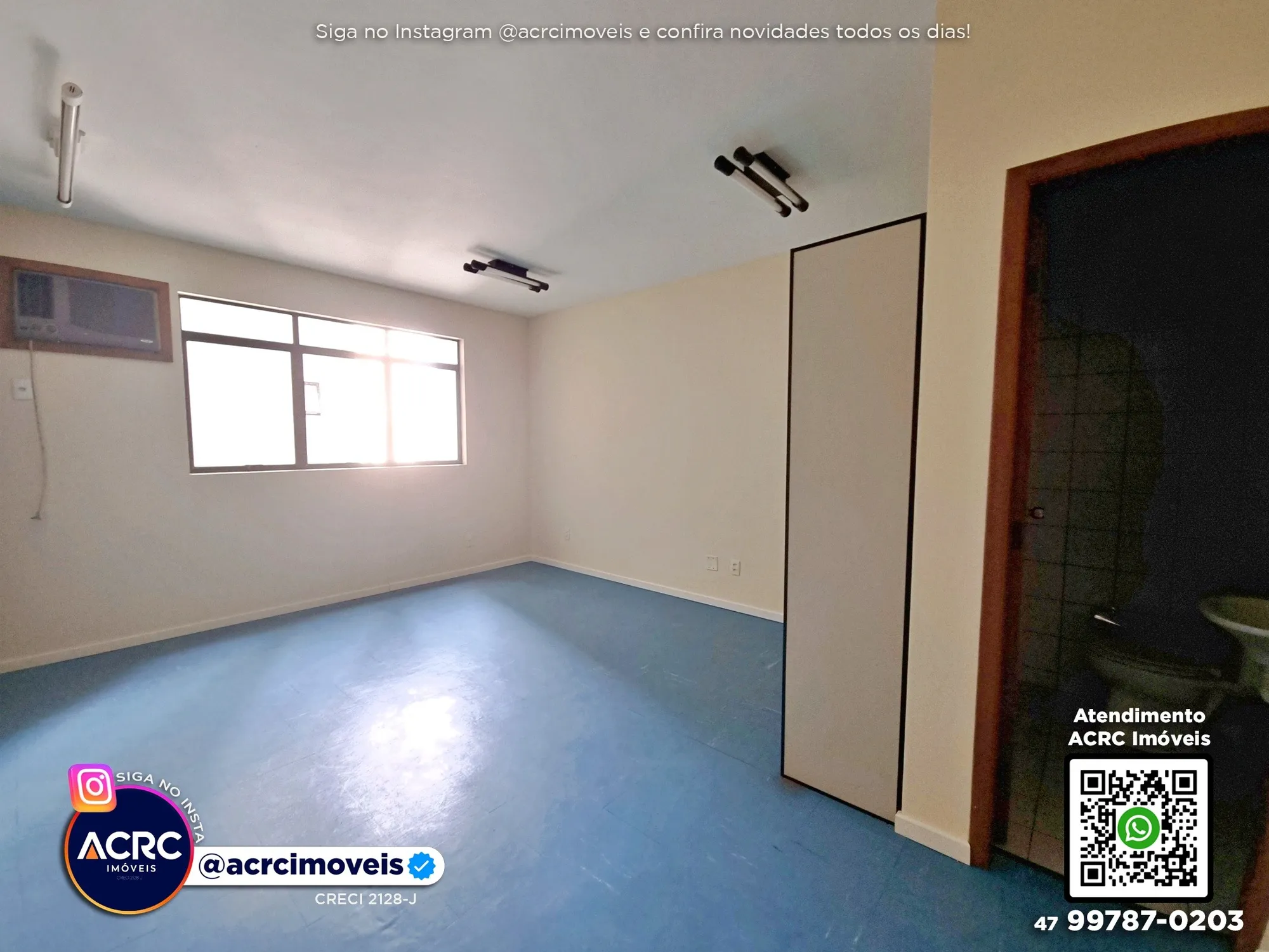 ACRC Imóveis - SA01393 - Sala para Locação no Bairro Centro em Blumenau - foto 1