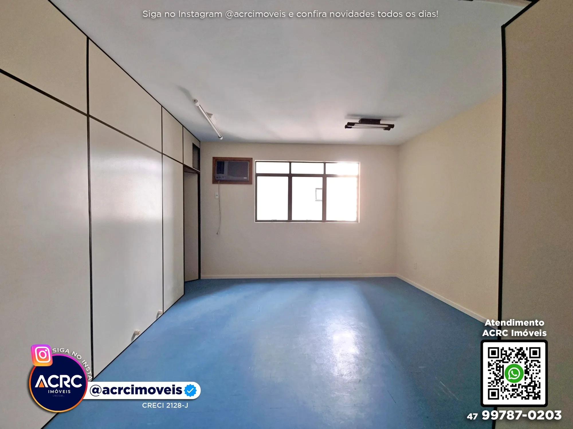 ACRC Imóveis - SA01393 - Sala para Locação no Bairro Centro em Blumenau — foto 3