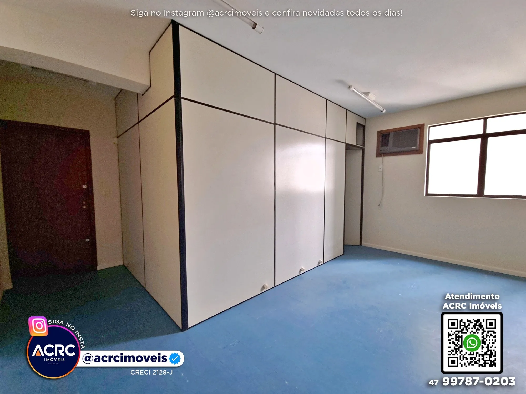 ACRC Imóveis - SA01393 - Sala para Locação no Bairro Centro em Blumenau — foto 4