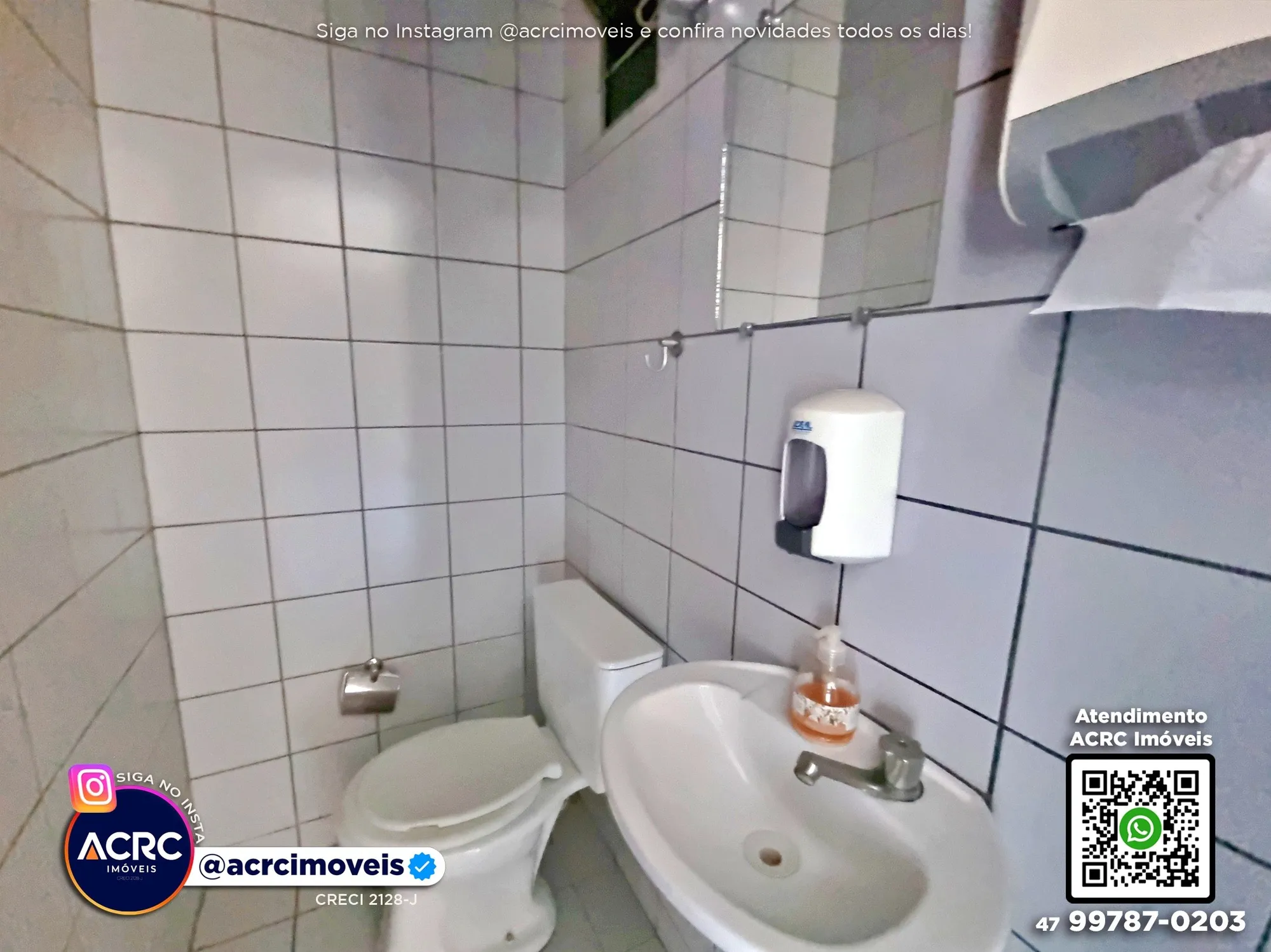 ACRC Imóveis - SA01393 - Sala para Locação no Bairro Centro em Blumenau — foto 5