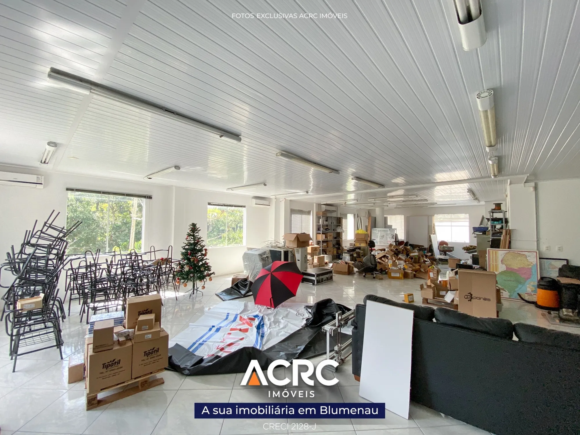 ACRC Imóveis - SA01392 - Sala comercial a Venda no Bairro Ponta Aguda em Blumenau — foto 3