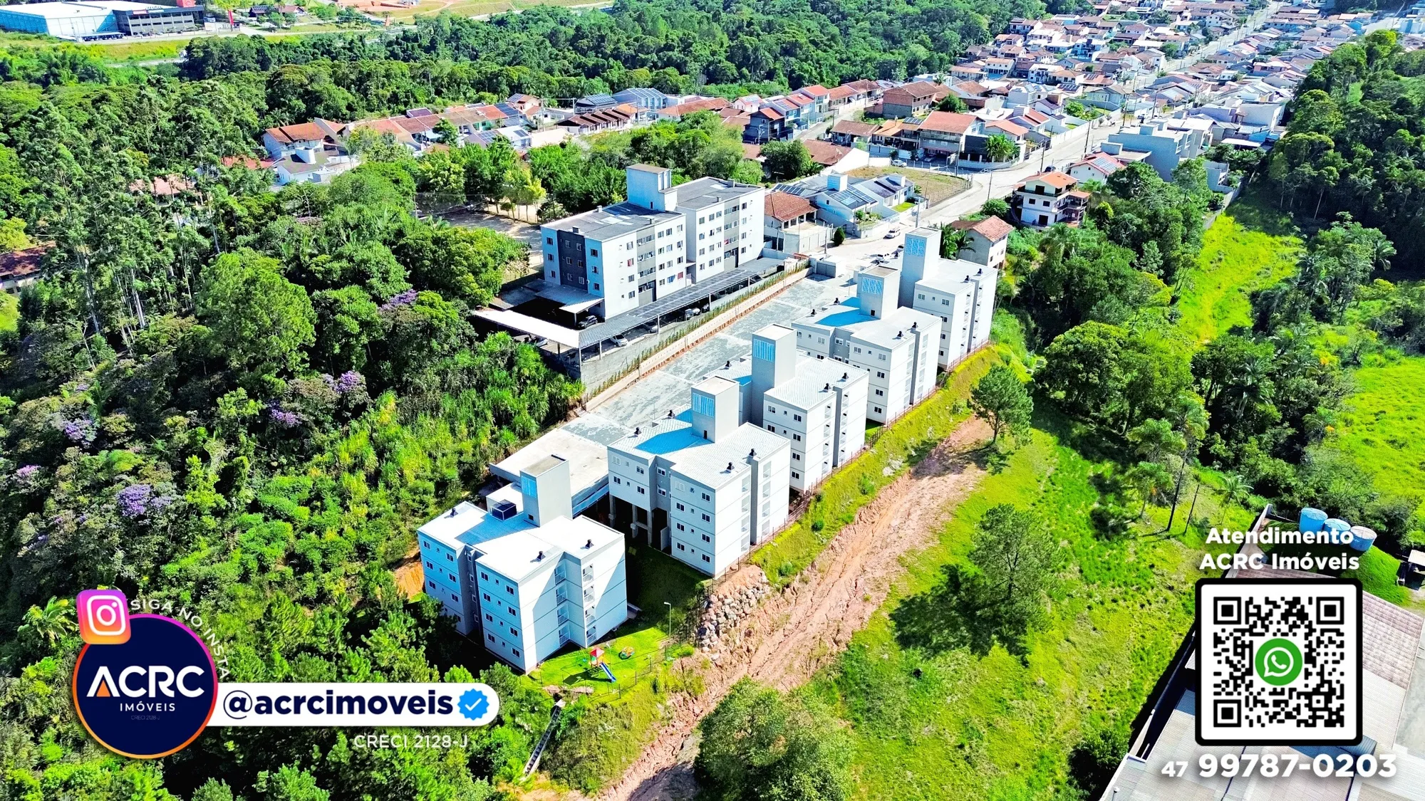 ACRC Imóveis - AP10182 - Apartamento para Locação no Bairro Fortaleza Alta em Blumenau — foto 2