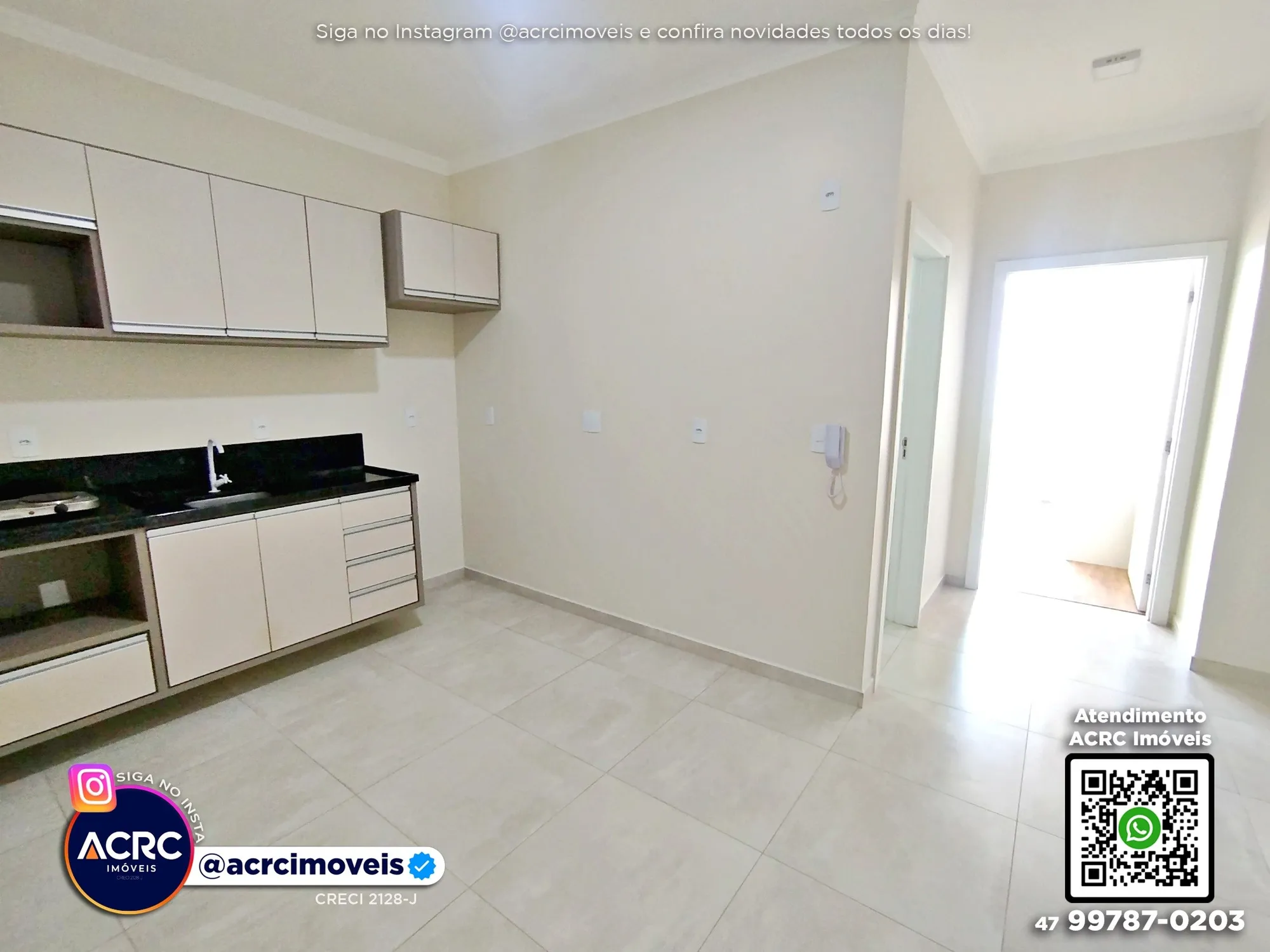 ACRC Imóveis - AP10196 - Apartamento para Locação no Bairro Vila Nova em Blumenau - foto 1