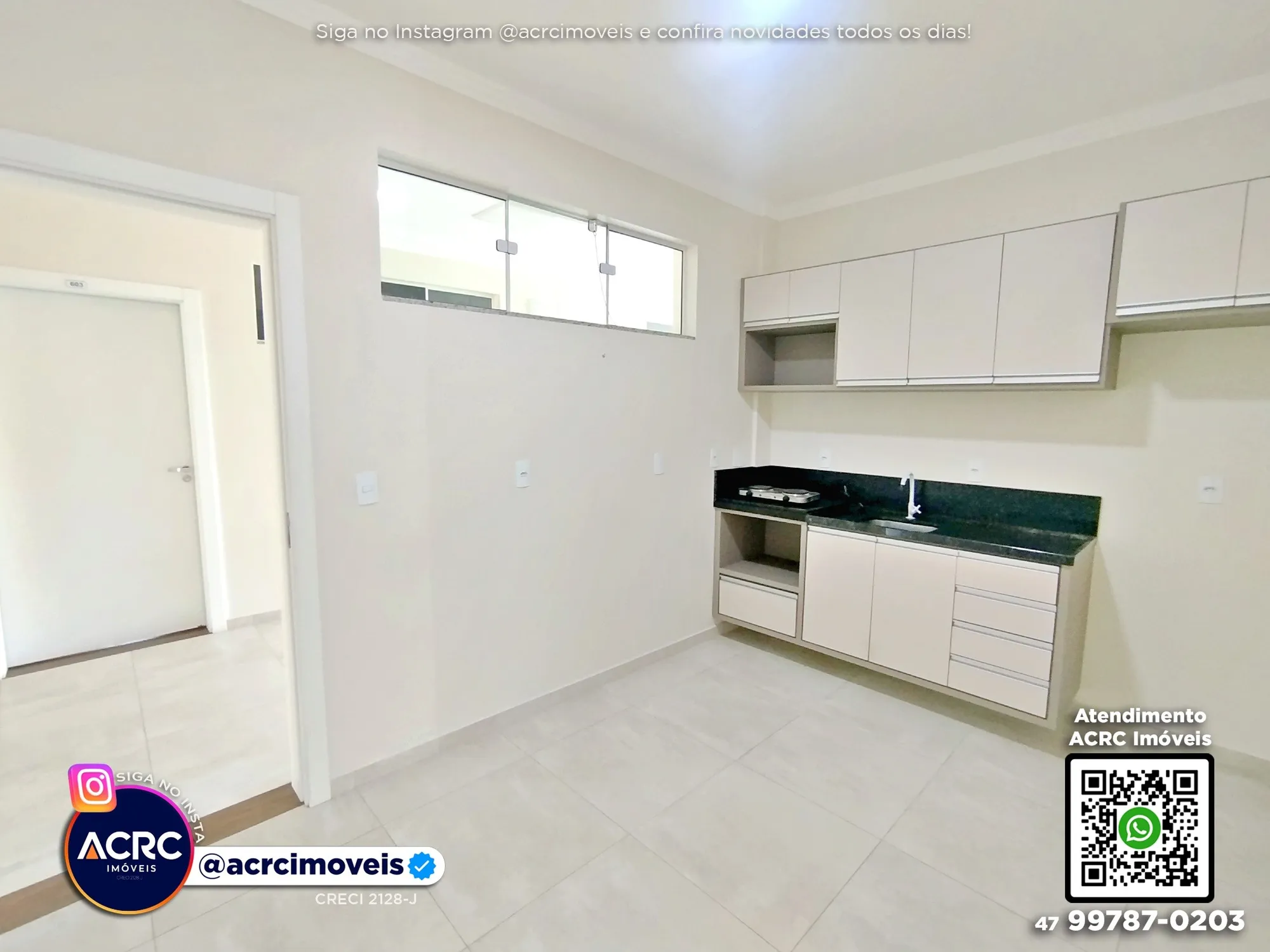 ACRC Imóveis - AP10195 - Apartamento para Locação no Bairro Vila Nova em Blumenau — foto 3