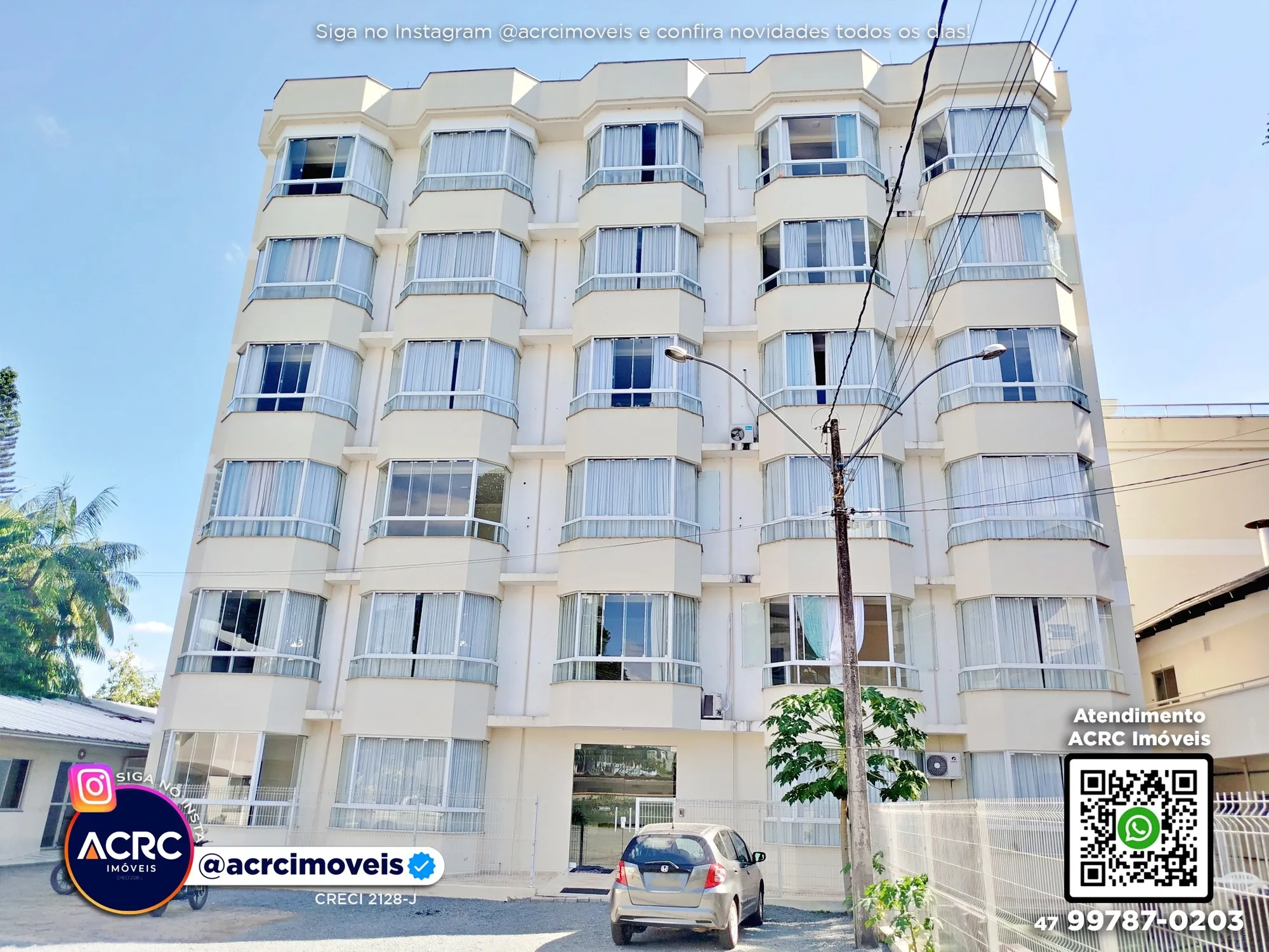 ACRC Imóveis - AP10194 - Apartamento para Locação no Bairro Vila Nova em Blumenau — foto 2