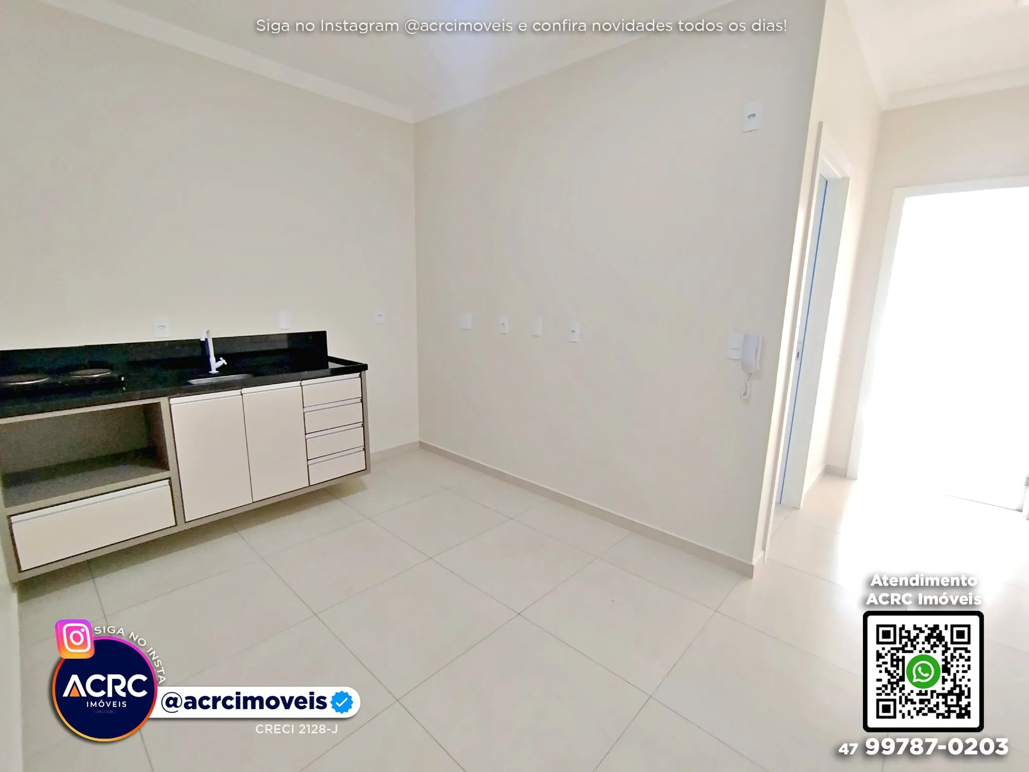 ACRC Imóveis - AP10192 - Apartamento para Locação no Bairro Vila Nova em Blumenau — foto 3