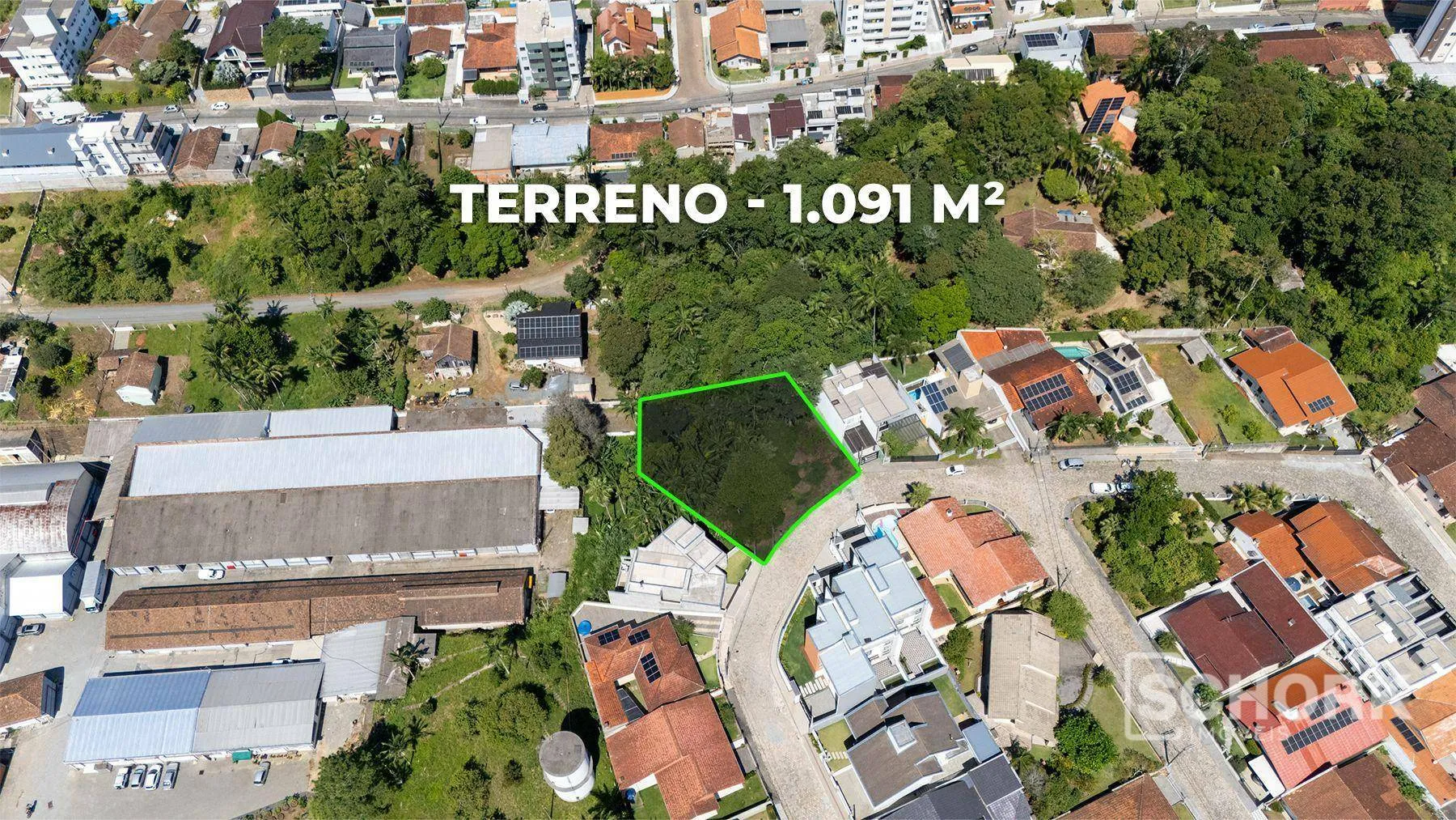 Terreno à venda, 1091 m por R$ 1.050.000,00 - Escola Agrícola - Blumenau/SC - foto 1