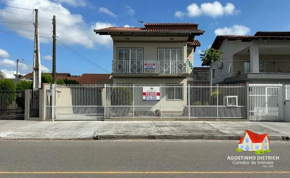 Sobrado Residencial + Edicula aos Fundos C/Area Total 217,99 m2 *Averbados* C/Terreno de 360,00 m2 No Bairro Aventureiro! - foto 1