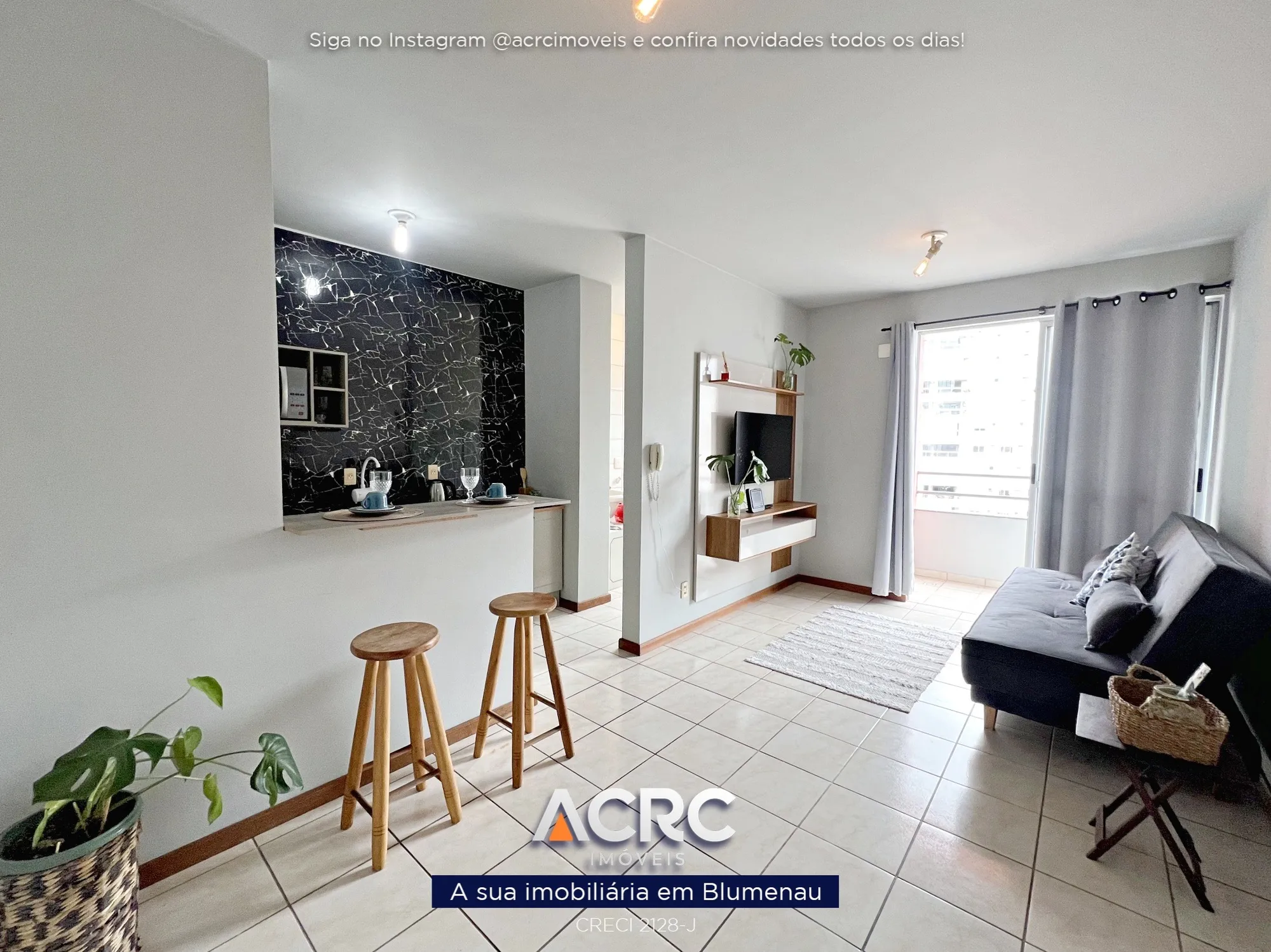 ACRC Imóveis - AP10203 - Apartamento para Locação no Bairro Victor Konder em Blumenau - foto 1