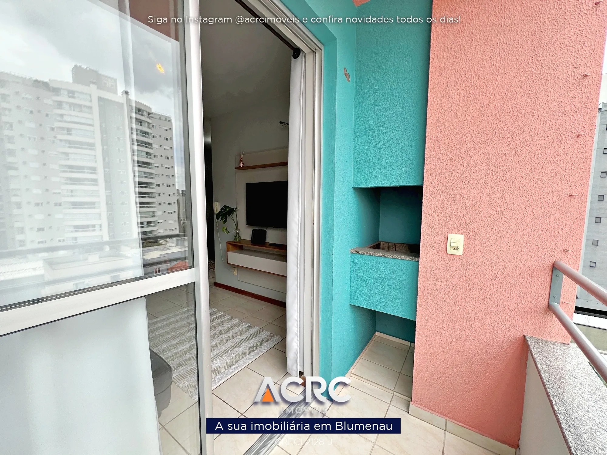ACRC Imóveis - AP10203 - Apartamento para Locação no Bairro Victor Konder em Blumenau — foto 2